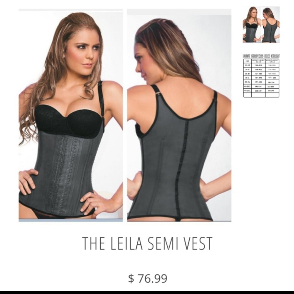 Leila Semi Vest Bodyshaper